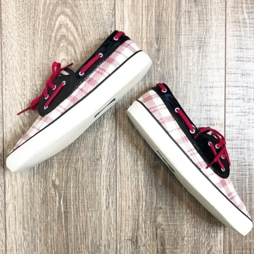 Sperry Bahama Top Slider Sequin Boat Shoes